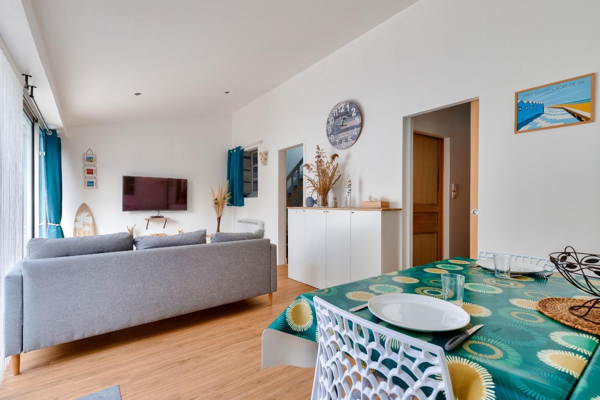 Entre Coeur De Ville Et Plage, Maison Pour 6 Saint Gilles Croix de vie Εξωτερικό φωτογραφία