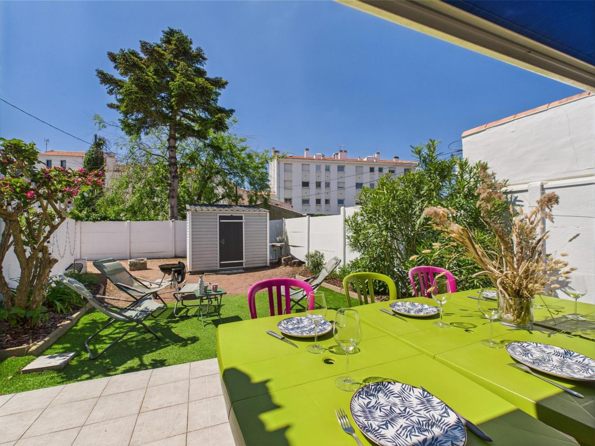 Entre Coeur De Ville Et Plage, Maison Pour 8 Saint Gilles Croix de vie Εξωτερικό φωτογραφία